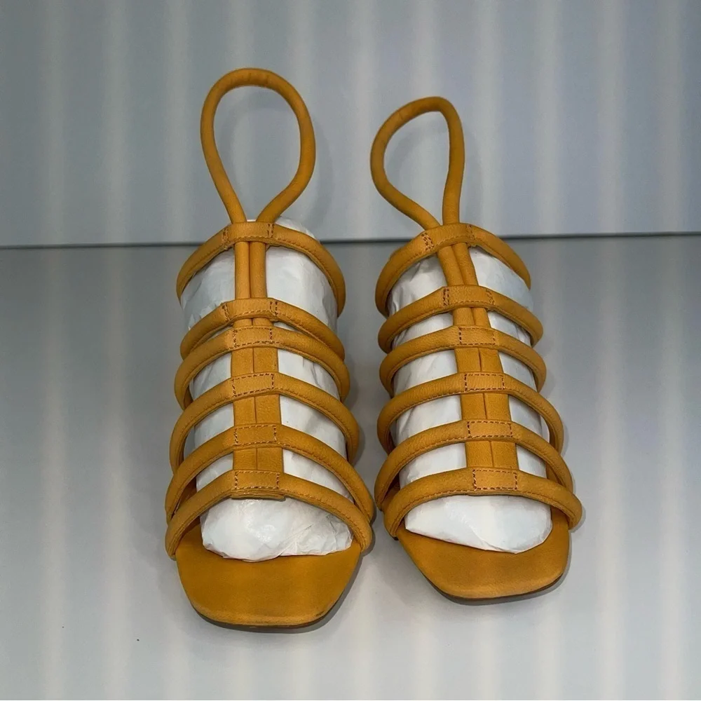 Free People Colette Sandal Hot Orange